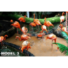 Flamingo Baskılı Halı